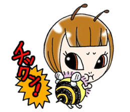 Spoilt child Honey bee sticker #6288030