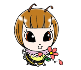 Spoilt child Honey bee sticker #6288036