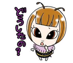 Spoilt child Honey bee sticker #6288043