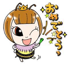 Spoilt child Honey bee sticker #6288046
