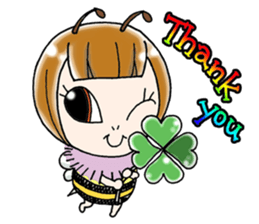 Spoilt child Honey bee sticker #6288047