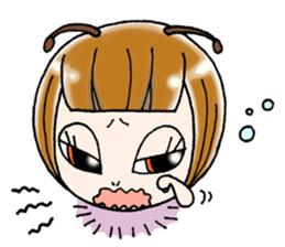 Spoilt child Honey bee sticker #6288051