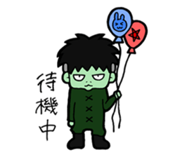 FUNNY HORROR MONSTERS sticker #6288659