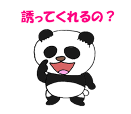 Tell the truth panda sticker #6288724