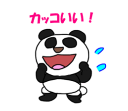 Tell the truth panda sticker #6288733