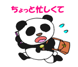 Tell the truth panda sticker #6288744