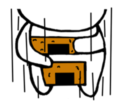 rice cake motchi sticker #6288873