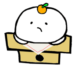 rice cake motchi sticker #6288876