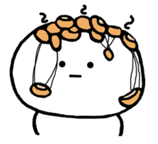 rice cake motchi sticker #6288886