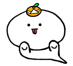 rice cake motchi sticker #6288891