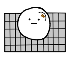 rice cake motchi sticker #6288892