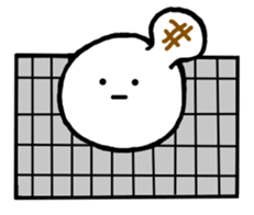 rice cake motchi sticker #6288893