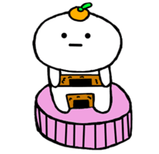 rice cake motchi sticker #6288899
