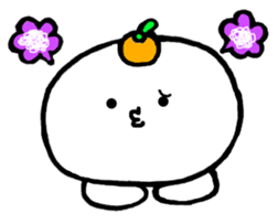 rice cake motchi sticker #6288900