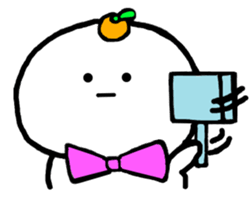 rice cake motchi sticker #6288909