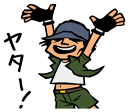 244_dai chan sticker #6288961