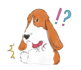 the Ear chief dog and the Mustache dog sticker #6288994