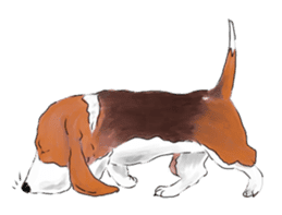 the Ear chief dog and the Mustache dog sticker #6288997