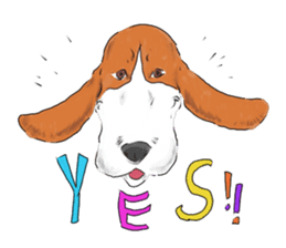 the Ear chief dog and the Mustache dog sticker #6288998