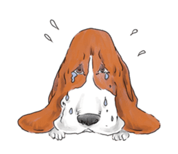 the Ear chief dog and the Mustache dog sticker #6288999