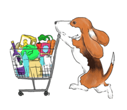 the Ear chief dog and the Mustache dog sticker #6289005