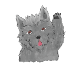 the Ear chief dog and the Mustache dog sticker #6289006