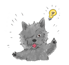 the Ear chief dog and the Mustache dog sticker #6289014