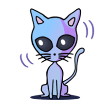 AlienCat sticker #6289232