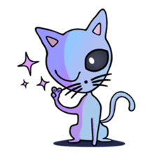 AlienCat sticker #6289237