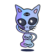 AlienCat sticker #6289248