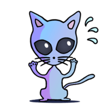 AlienCat sticker #6289249
