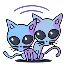 AlienCat sticker #6289255