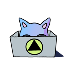 AlienCat sticker #6289256