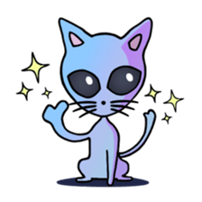 AlienCat sticker #6289261