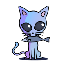 AlienCat sticker #6289265