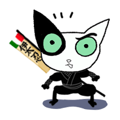 Itanin (Italian Ninja cat)
