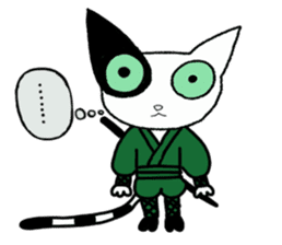 Itanin (Italian Ninja cat) sticker #6289555