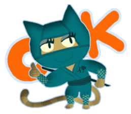 Itanin (Italian Ninja cat) sticker #6289559