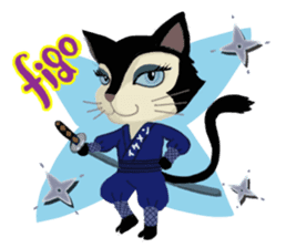 Itanin (Italian Ninja cat) sticker #6289561