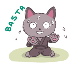 Itanin (Italian Ninja cat) sticker #6289564