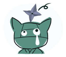Itanin (Italian Ninja cat) sticker #6289583