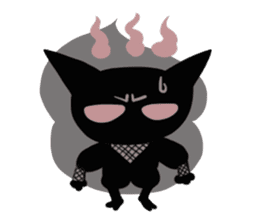 Itanin (Italian Ninja cat) sticker #6289591