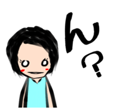 Girl's nice daily life sticker #6289653