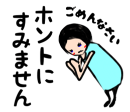 Girl's nice daily life sticker #6289656