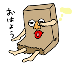 Mr. Nose Glasses sticker #6289952