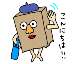 Mr. Nose Glasses sticker #6289953