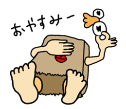 Mr. Nose Glasses sticker #6289954