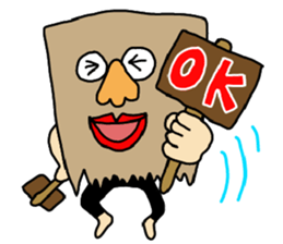 Mr. Nose Glasses sticker #6289958