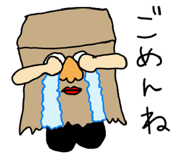 Mr. Nose Glasses sticker #6289960