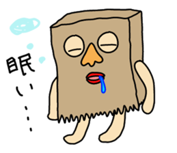 Mr. Nose Glasses sticker #6289975